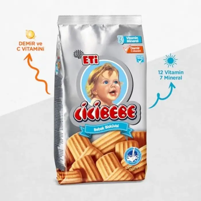 Eti Cicibebe Bisküvi 172 g