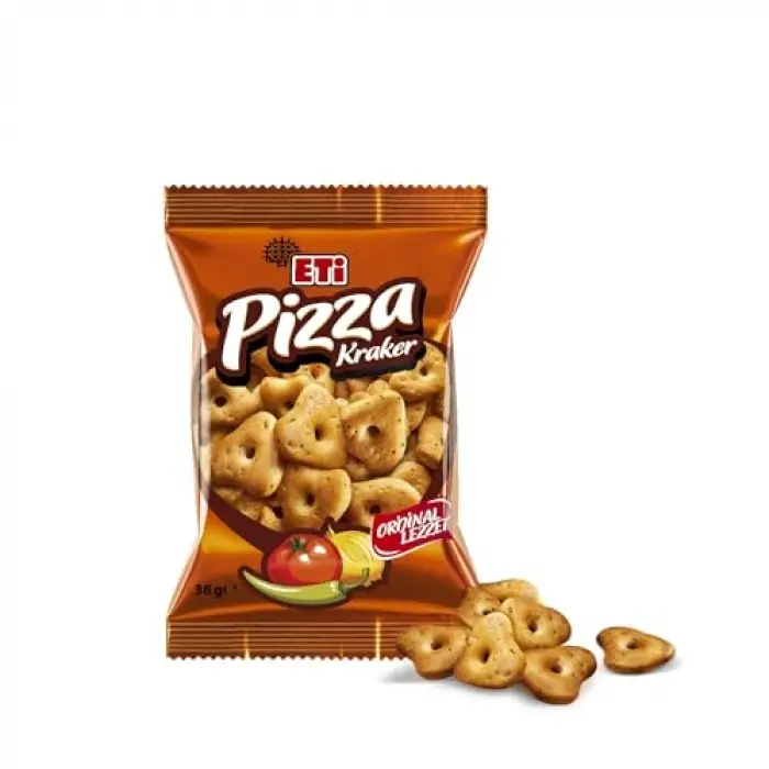Eti Pizza Kraker 38 g 2li paket