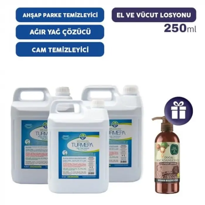 Ev Temizlik Seti, 5, El ve Vücut Losyonu Hediye