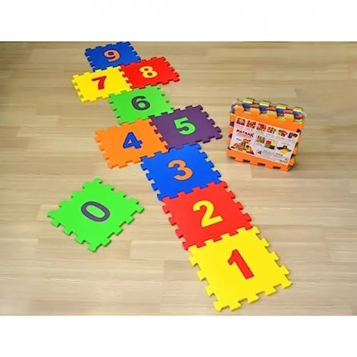 Eva Puzz 302 Rakamlar Puzzle Minderi, 33x33x7