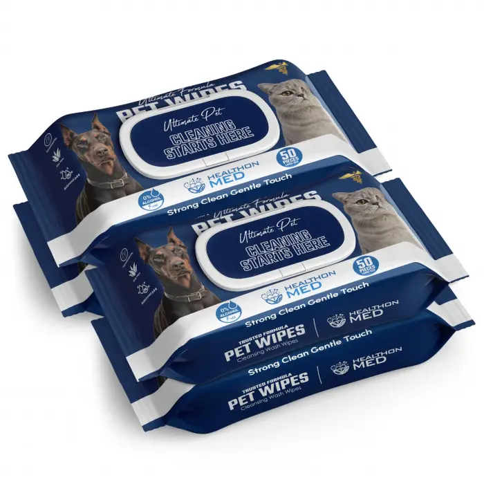 Evcil Hayvan Temizleme Mendili 50 X 4lü Set 4 Al 3 Öde