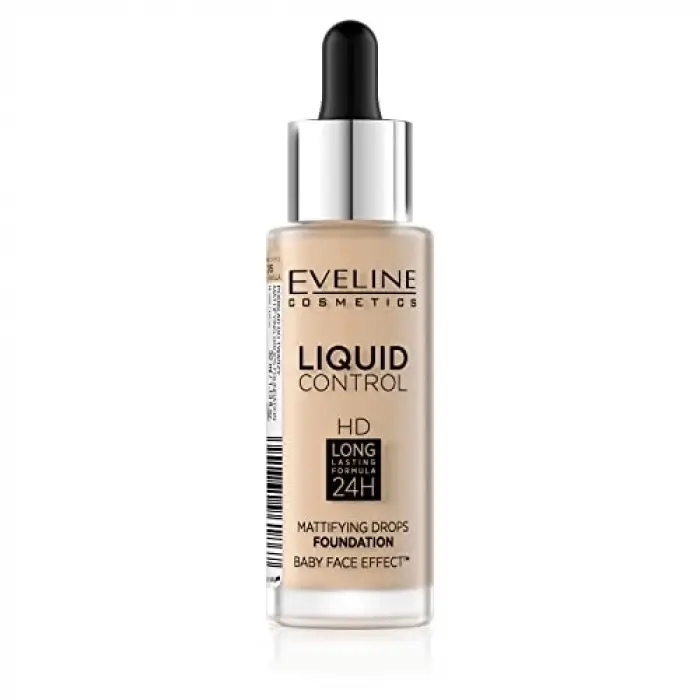 Eveline Liquid Control Foundation İn Dropper /015/- Bej