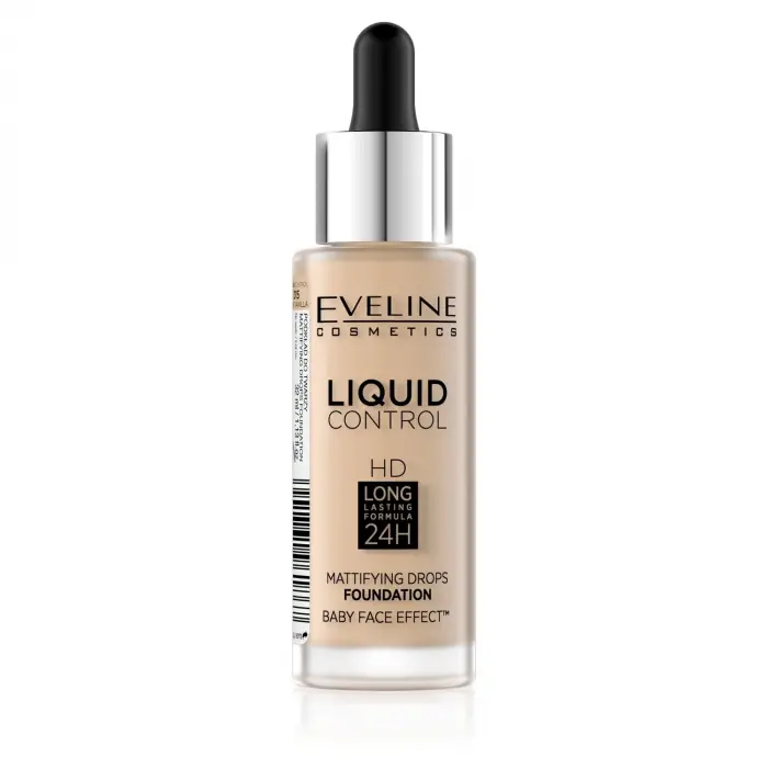 Eveline Liquid Control Foundation İn Dropper /015/- Bej
