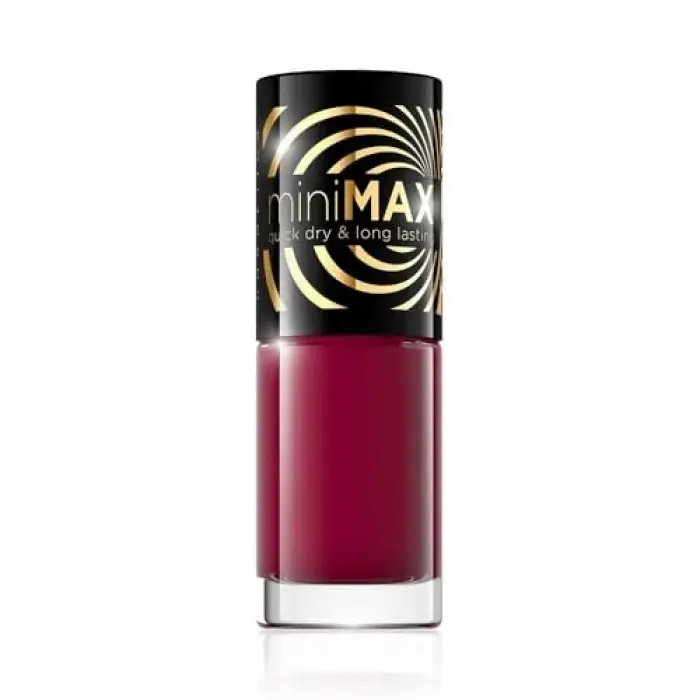 Eveline Mını Max Naıl Polısh 688 5 Ml- Bordo