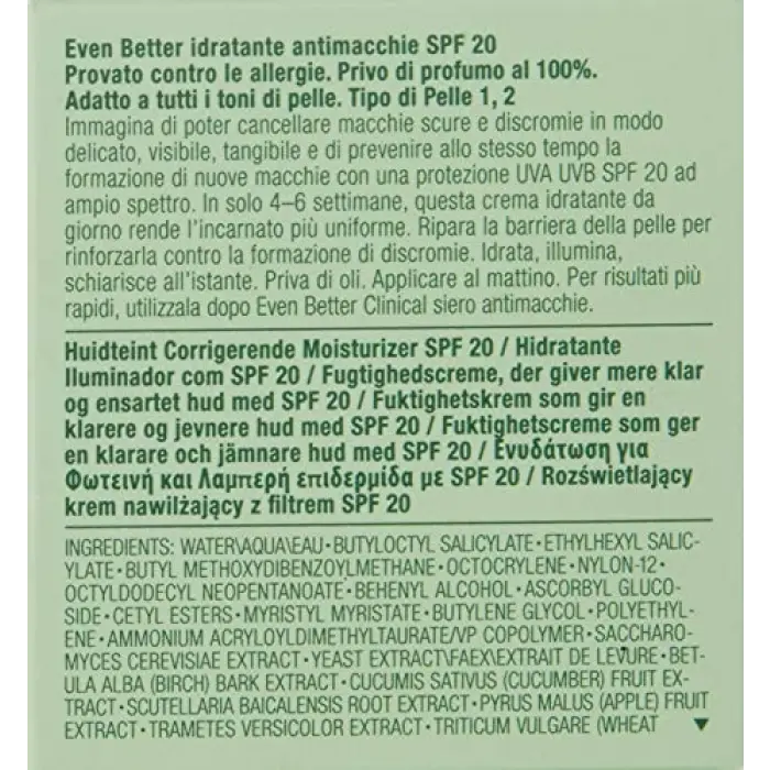 Even Better Skin Tone Correcting Moisturizer Spf20 50 Ml 1 Paket (1 X 50 Ml)