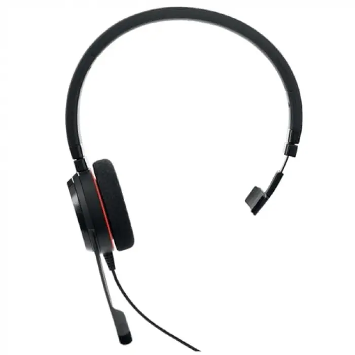 Evolve 20 Mono USB-C/A Kulaklık, VoIP Softphone için, Siyah