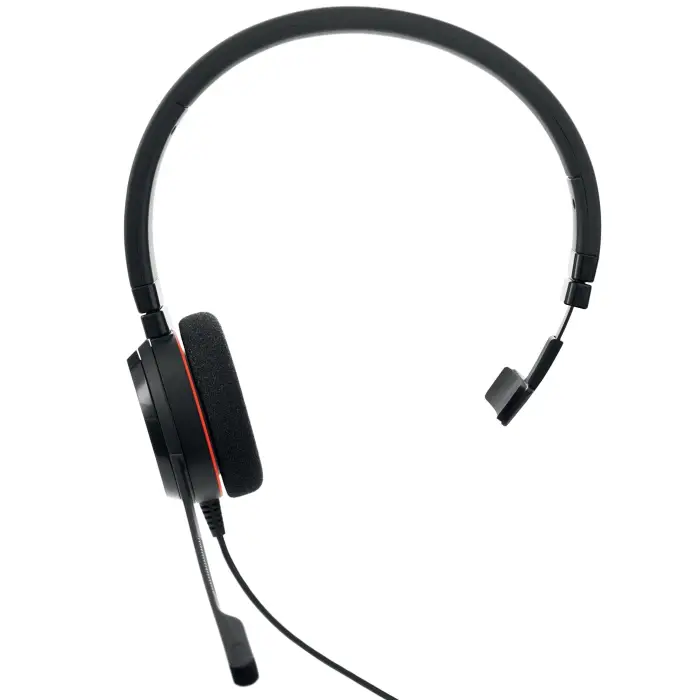 Evolve 20 Mono USB-C/A Kulaklık, VoIP Softphone için, Siyah