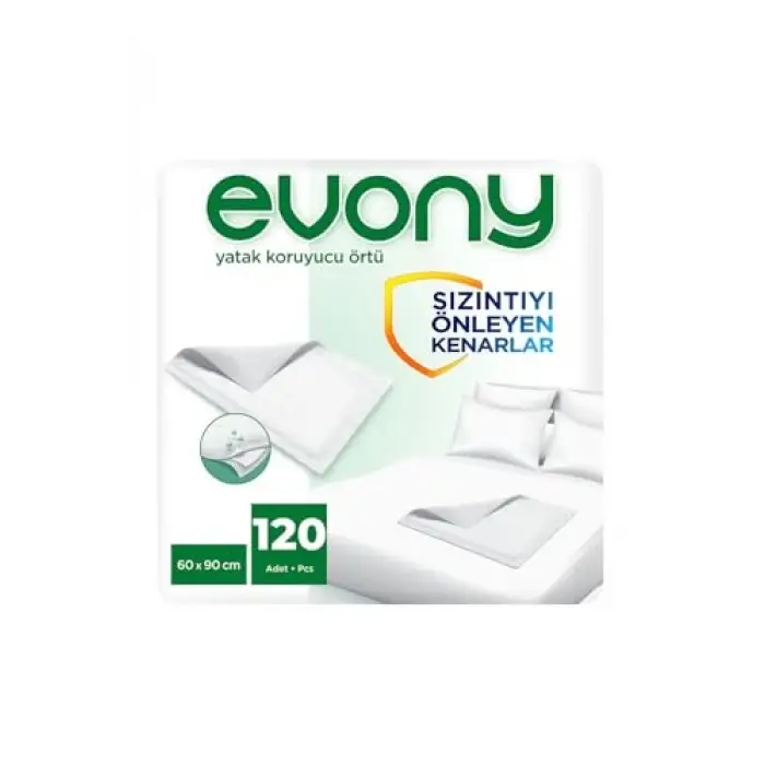 Evony Yatak Koruyucu Örtü 120 Adet