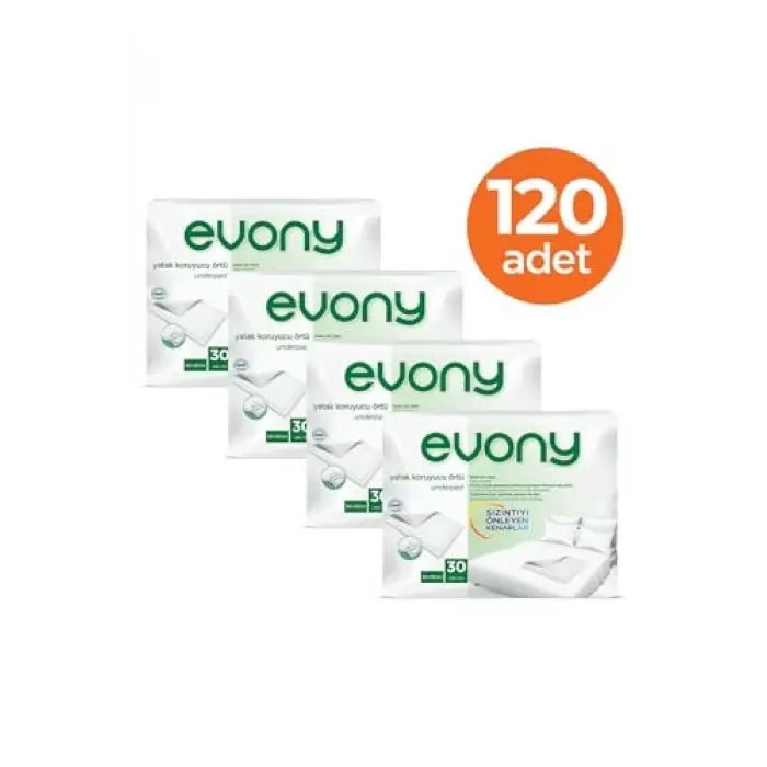 Evony Yatak Koruyucu Örtü 120 Adet