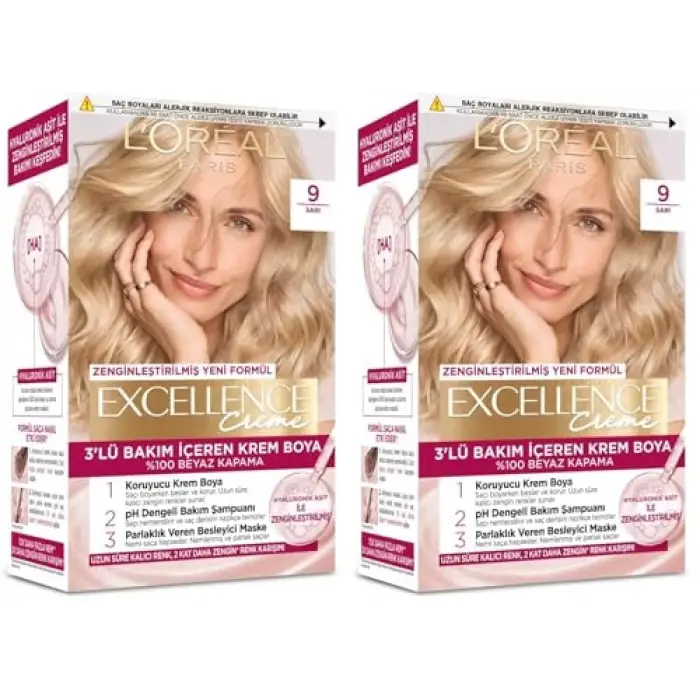 Excellence Creme 9 (2 paketi)