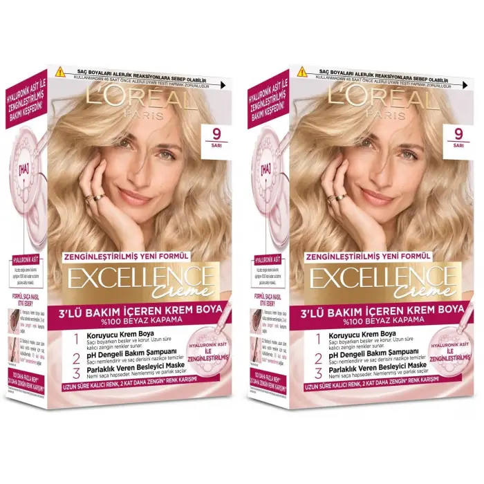 Excellence Creme 9 (2 paketi)