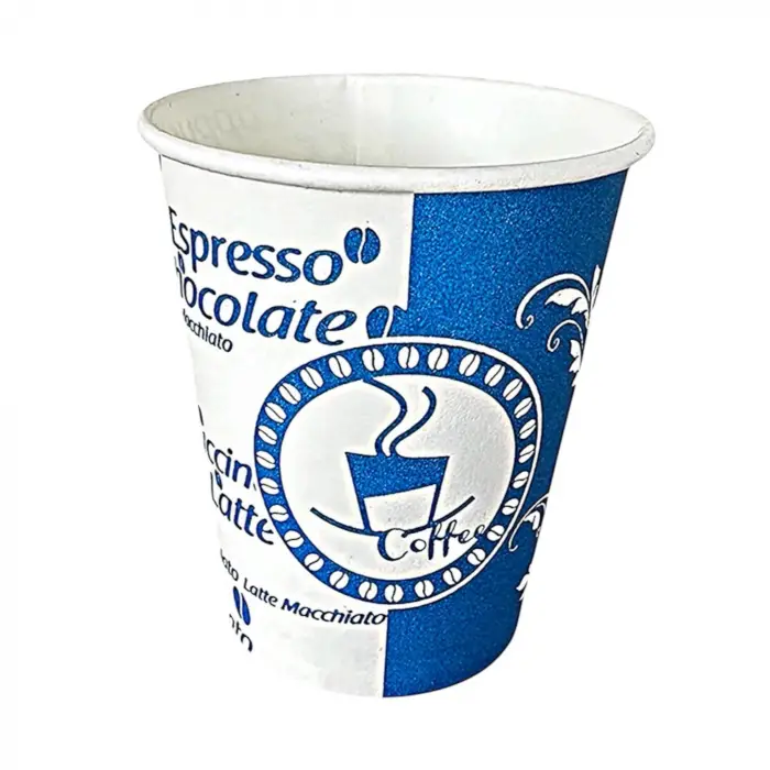 Excodi Cup - [ CUP ] 7 oz Karton Bardak - 180 ml - 200 Adet Kaliteli Otomat Bardağı, Sızdırmaz (kırmızı)