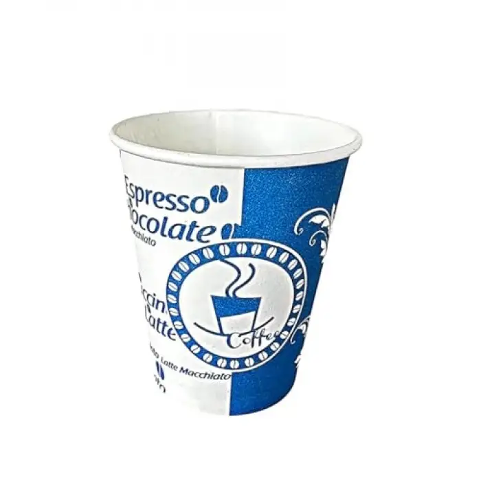 Excodi Cup [Cup] 7 oz Kırmızı Karton Bardak 180 ml 200 Adet, Sızdırmaz