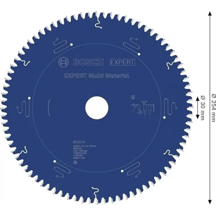 Expert for MultiMaterial 254 * 80 D, 30 mm