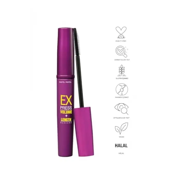 Express Volume + Lenght Mascara, (10 ml)