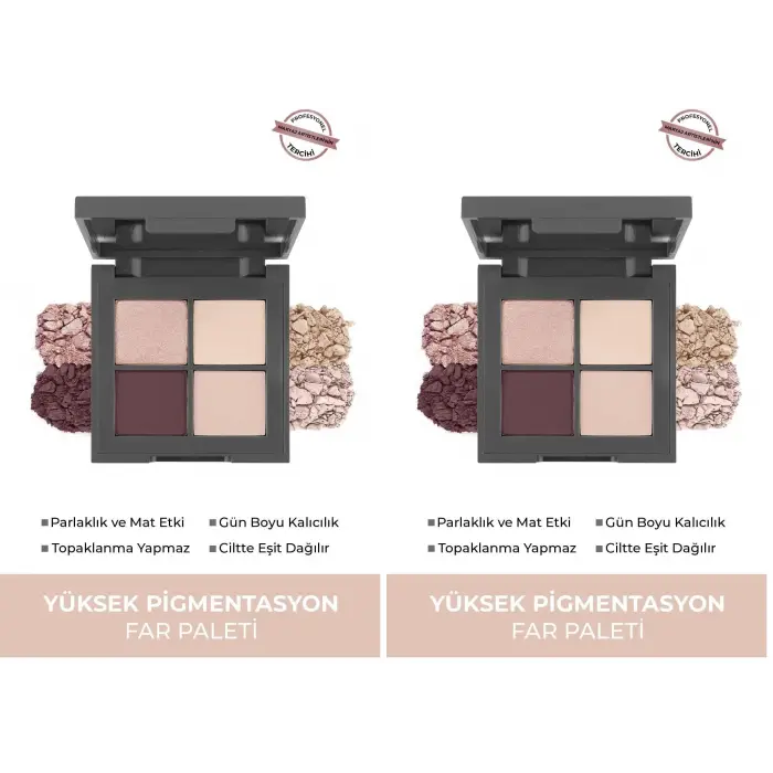 Expressive Harmony Eyeshadow Palette 801 Magical Softness (2 paketi)