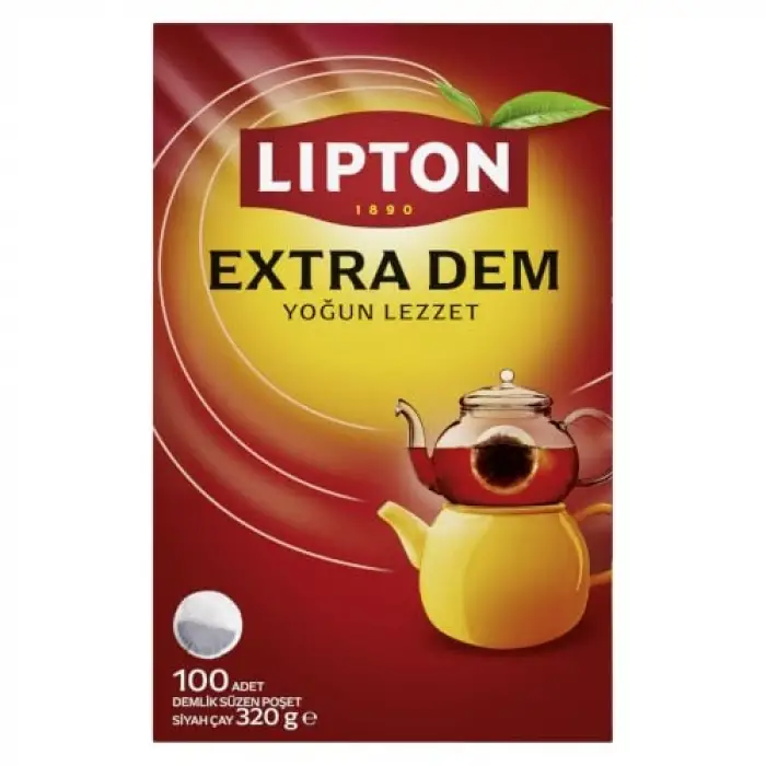 Extra Dem Demlik Poşet Çay; 100lü, 320g