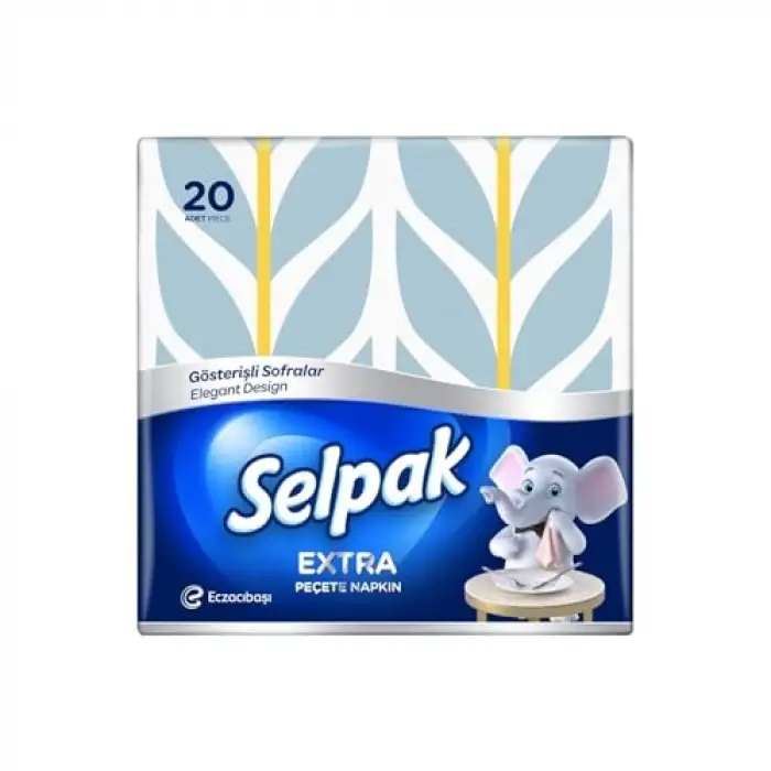 Extra Desenli Peçete 20li