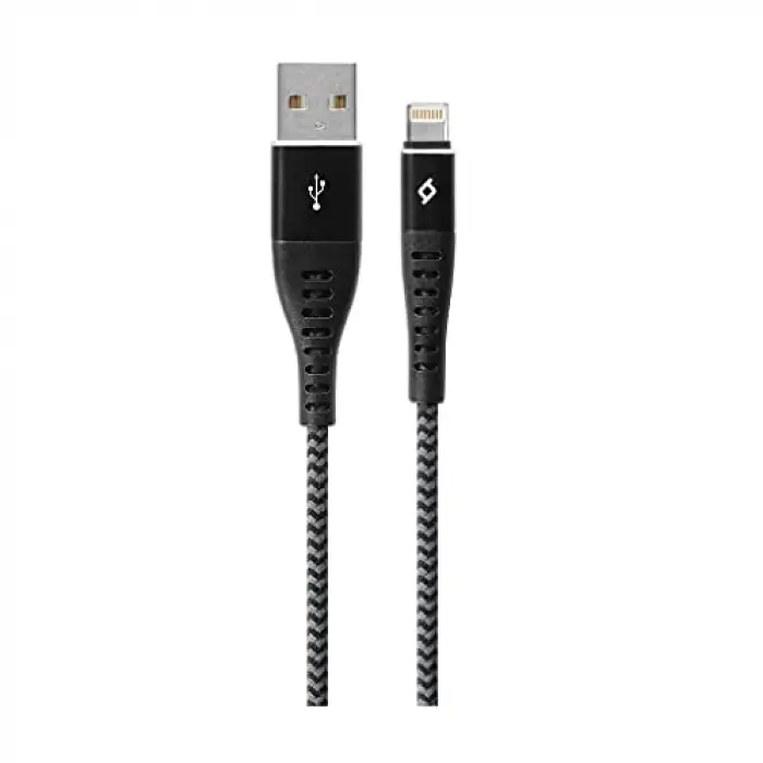 ExtremeCable Ekstra Dayanıklı iPh. Şarj Kablosu 150cm-Siyah