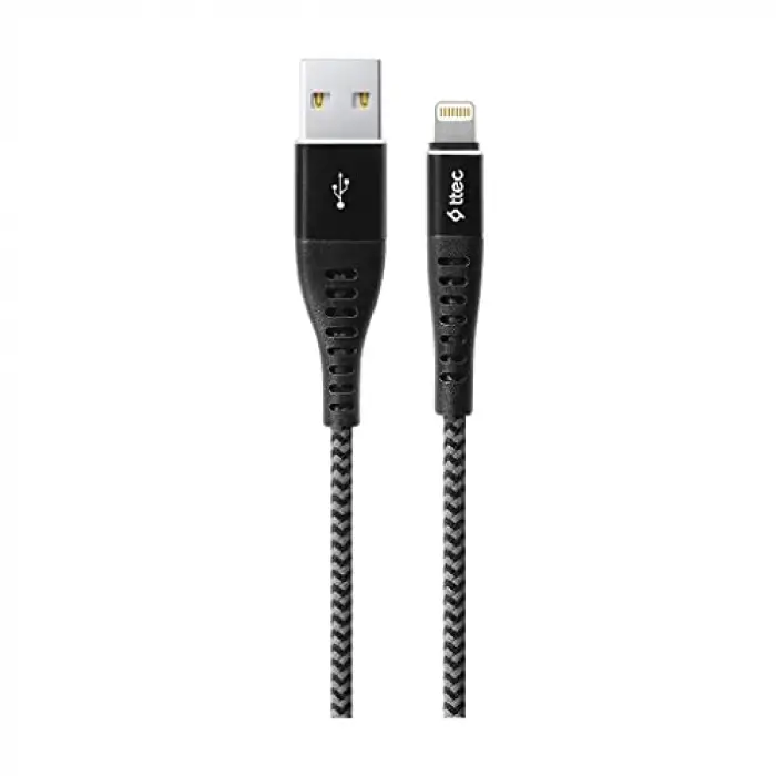 ExtremeCable Ekstra Dayanıklı iPh. Şarj Kablosu 150cm-Siyah