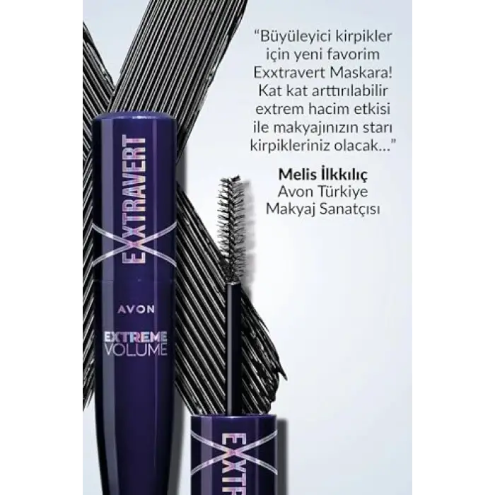 Exxtravert Extreme Volume Maskara Brown Black