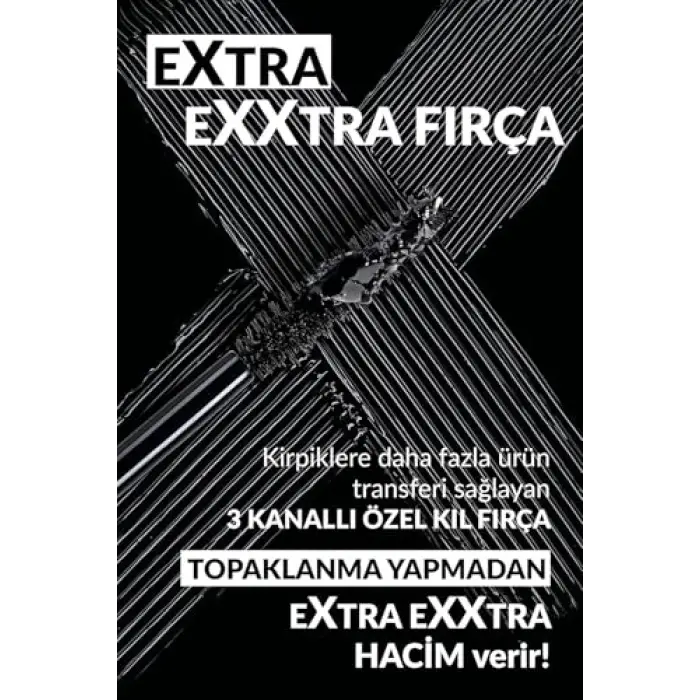 Exxtravert Extreme Volume Maskara Brown Black