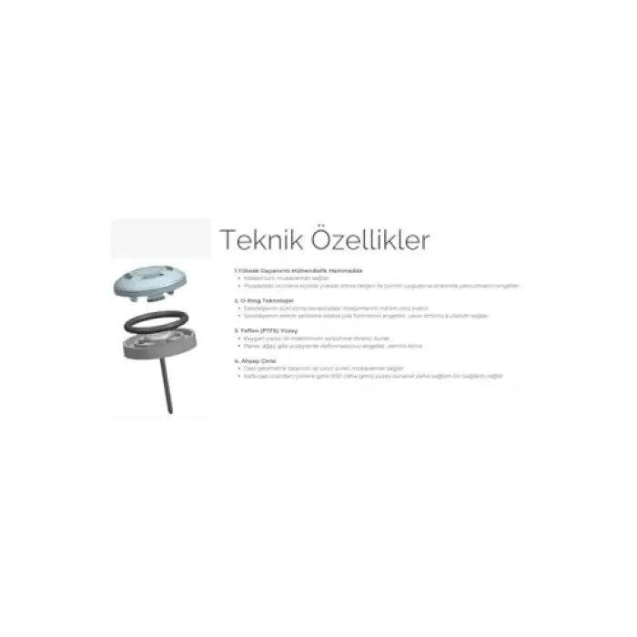 Eymen Yapı Silentplug Sessiz Tapa Masa Sandalye Çivili Polygrid, 24 Adet, Krem