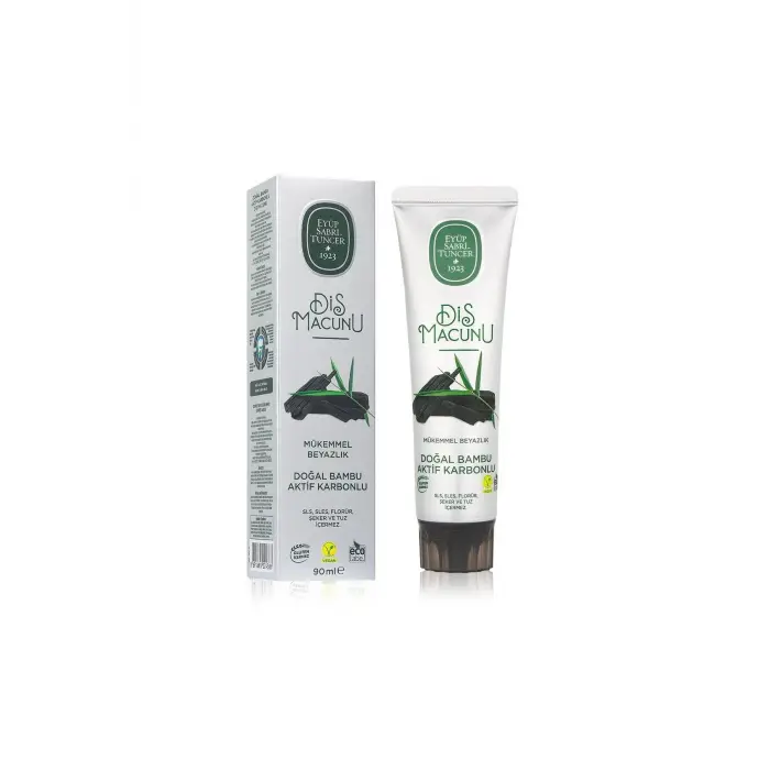 EYÜP SABRİ TUNCER Doğal Bambu Karbonlu Diş Macunu, 90ml