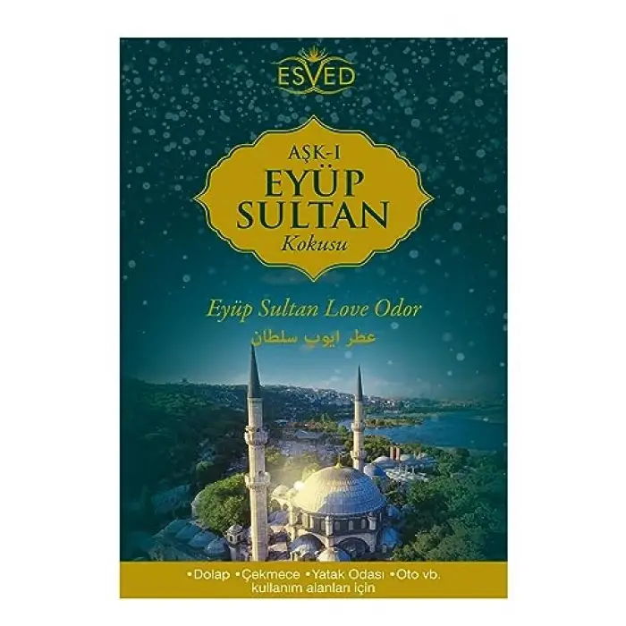Eyüp Sultan Kokusu Sprey 400 Ml Dolap ve Çekmece Kokusu Hediyeli
