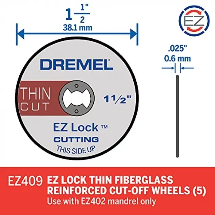 EZ409 3.8 cm EZ Lock Thin Cut Kesme Diski