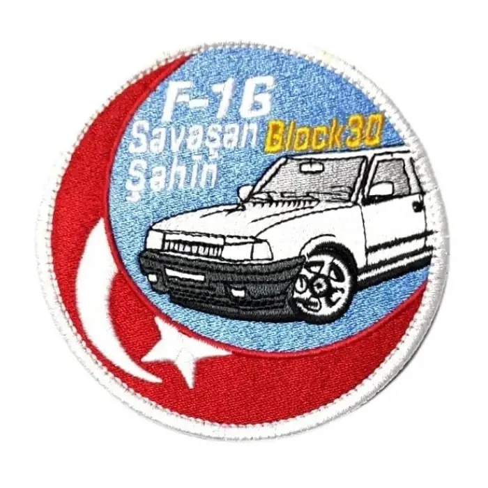 F-16 Savaşan Şahin Peç; Arma, Patch