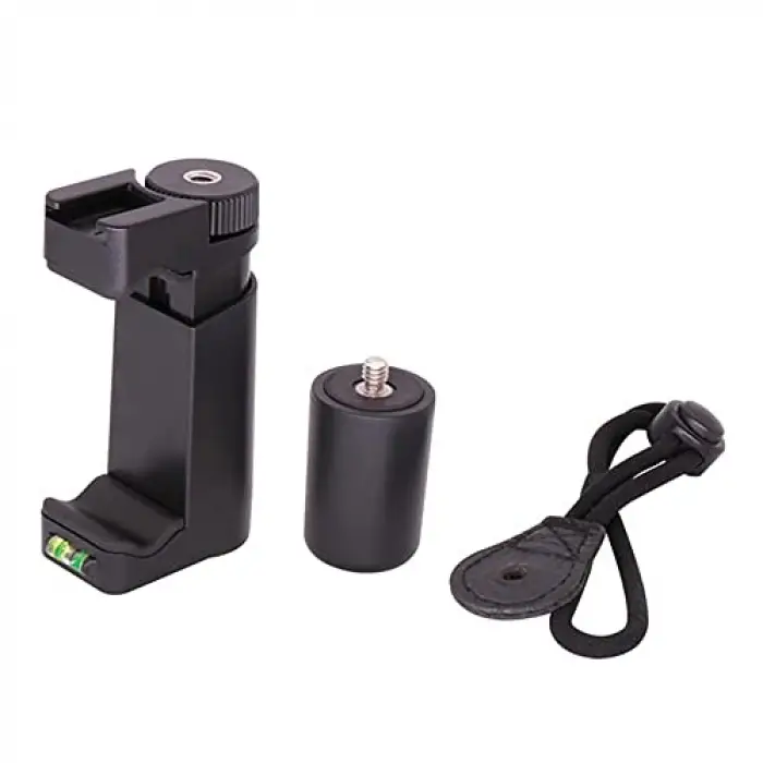 F-Mount Çok Amaçlı Siyah Telefon Monopodu