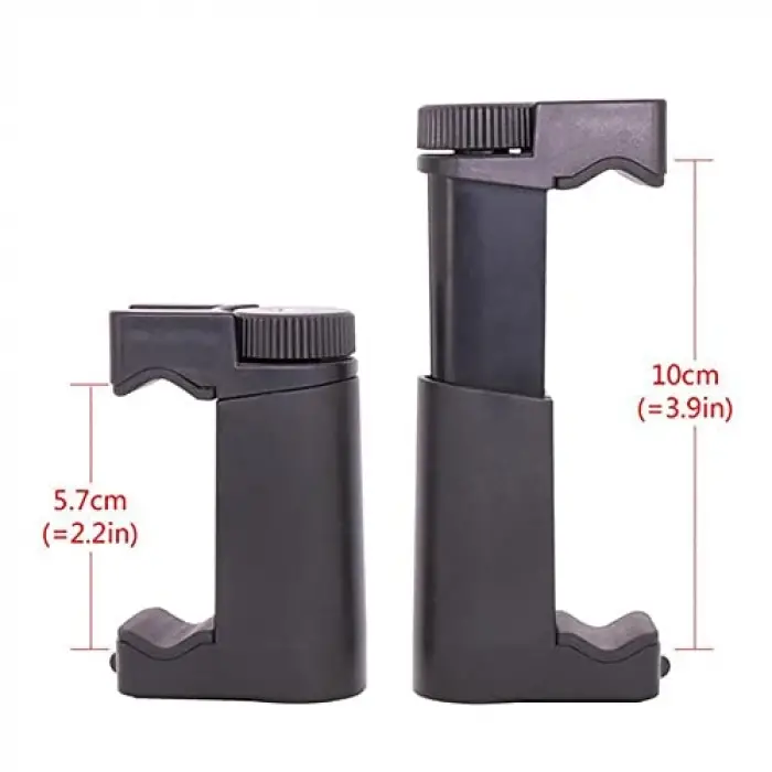 F-Mount Çok Amaçlı Siyah Telefon Monopodu