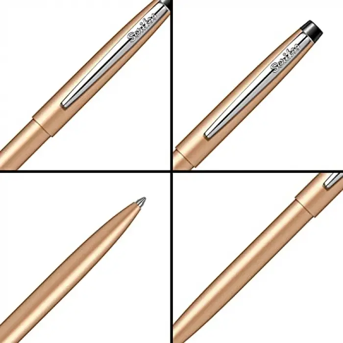 F108 Tükenmez Kalem Light Gold