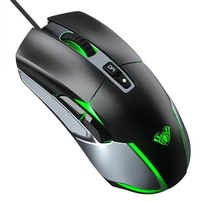 F816 RGB Optik Gaming Mouse, Kablolu, 12800 Dpı