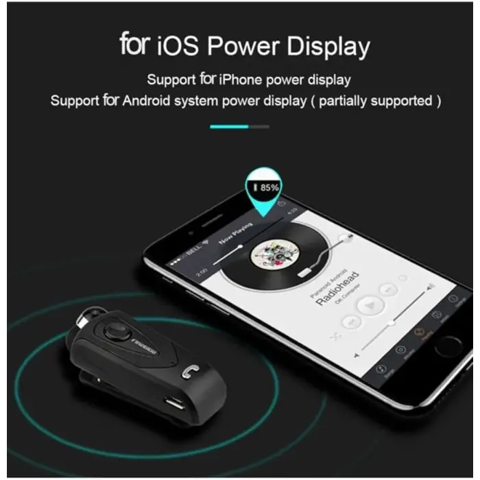 F930 Makaralı Bluetooth Kulaklık, Konuşma ve Müzik Dinleme