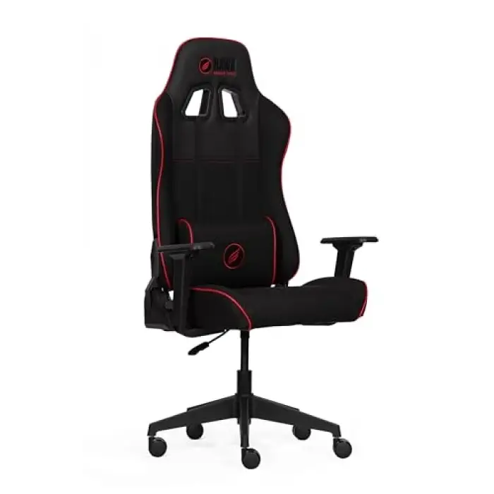 Fab E3 Siyah Kırmızı Kumaş Oyuncu Koltuğu