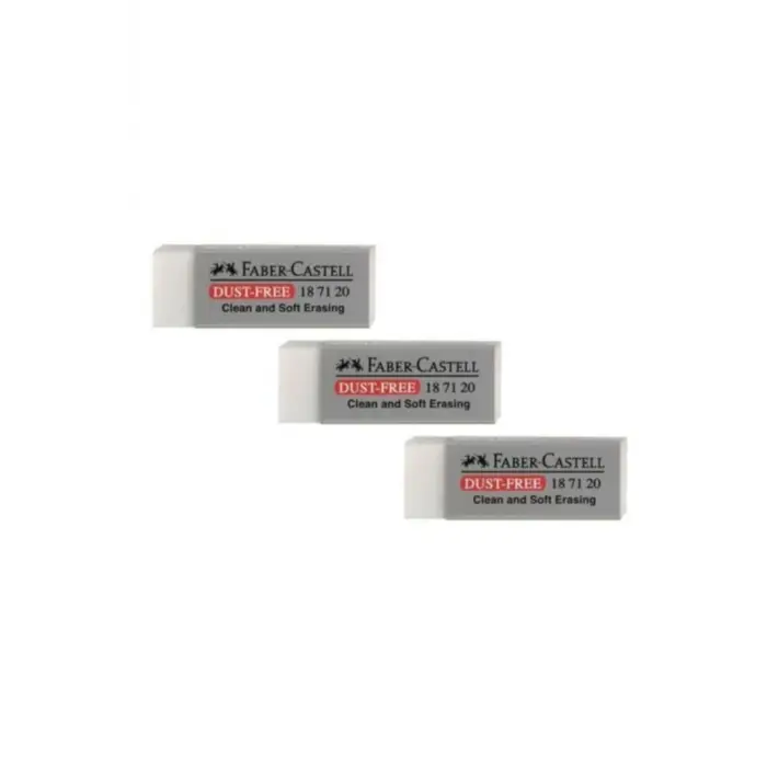 Faber Dust Free Silgi Büyük Boy (3 ADET)