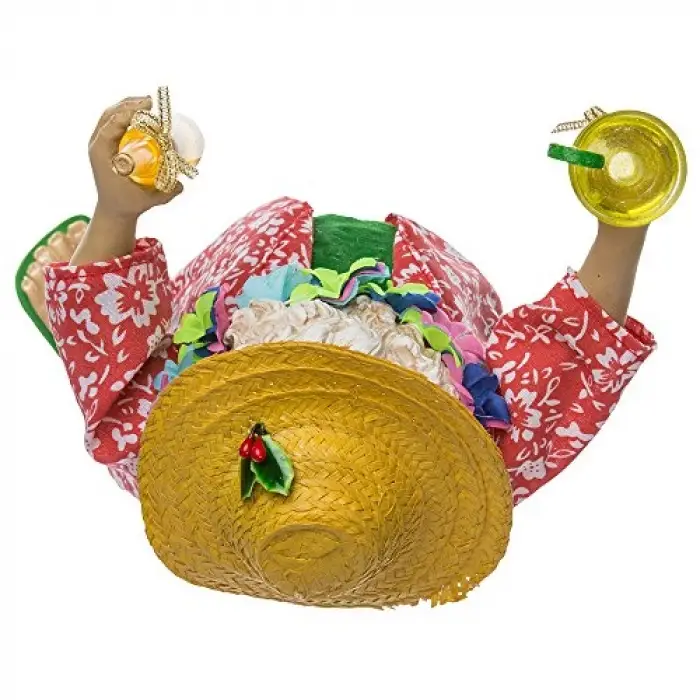 Fabriche Beach Noel Baba Seti, 25 cm, 2 Parça