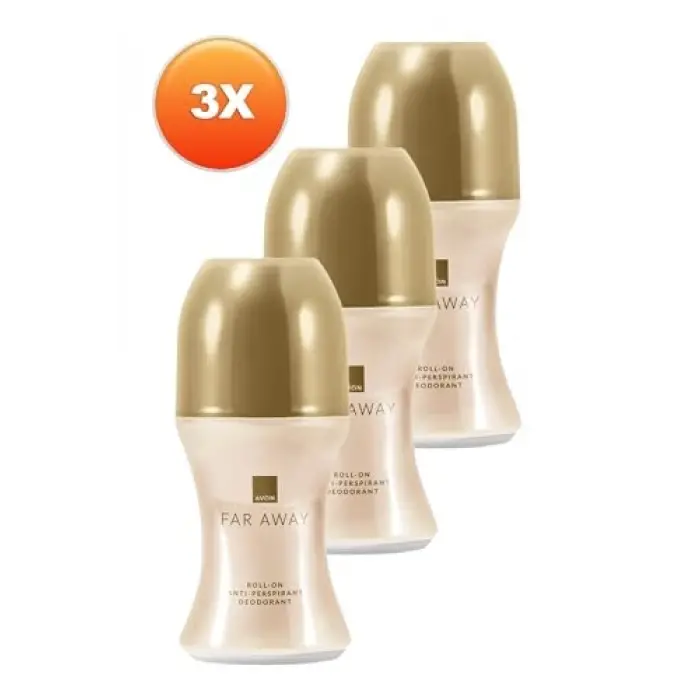 Far Away Kadın Rollon 50 Ml. Üçlü Set