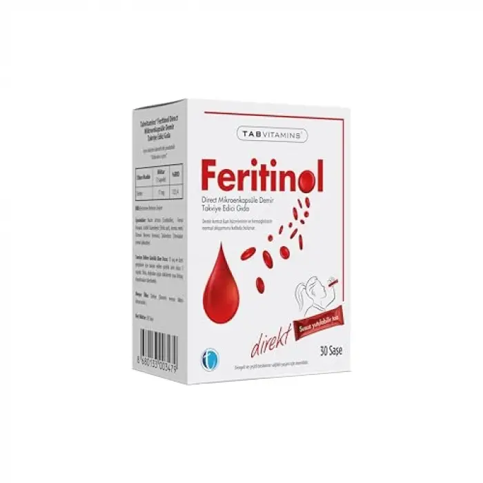Feritinol Takviyesi, 30 Saşe