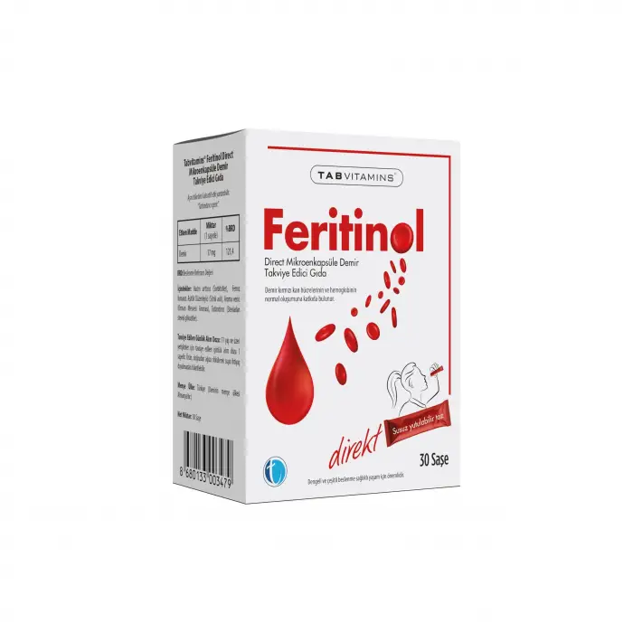 Feritinol Takviyesi, 30 Saşe
