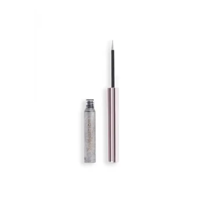 Festive Allure Chromatic likit eyeliner, Silver Flash