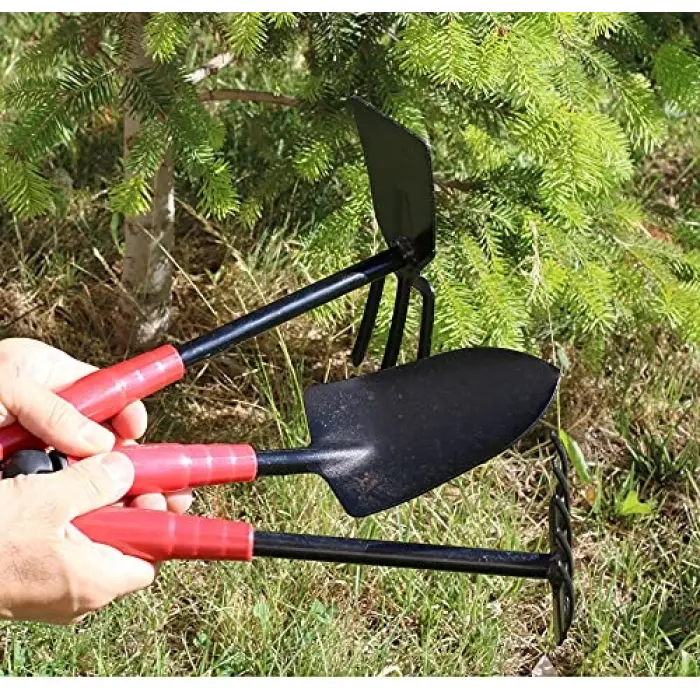 FEYZAYAPI Rodex Bahçe Seti Kürek Çapa Tırmık (3Lü Set)