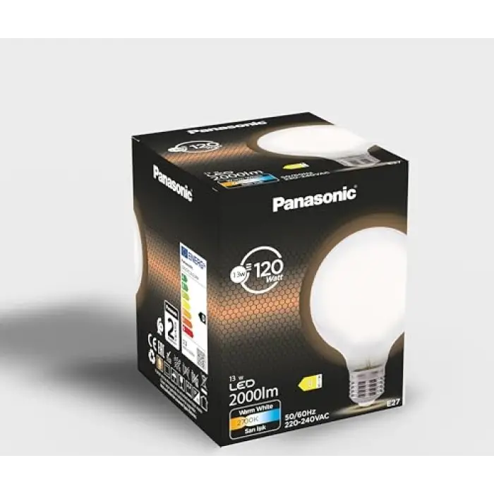 Filament Ampul E27 13W 2000LM 2700K Milky
