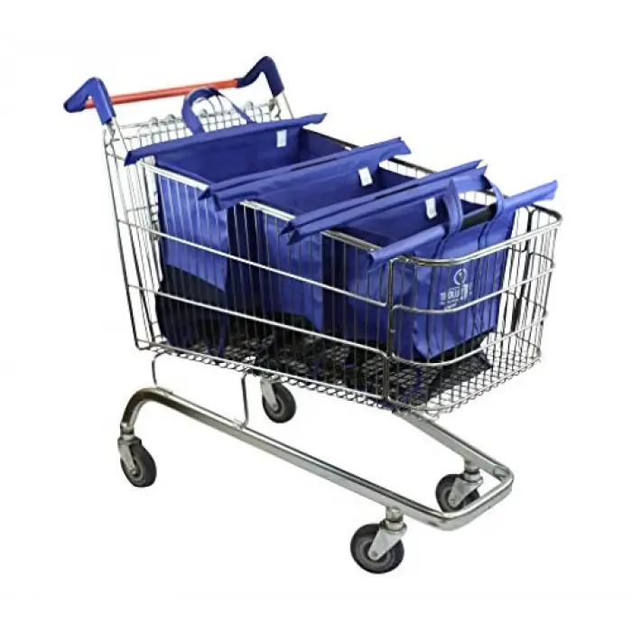 Fileli 3lü set alışveriş çantası