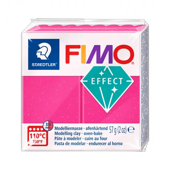 Fimo Effect Polimer Kil - Ruby Quartz - 57g