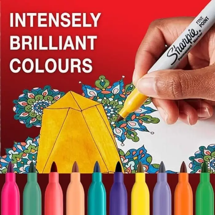 Fine Permanent Markör 4lü Paket, Pastel Renkler