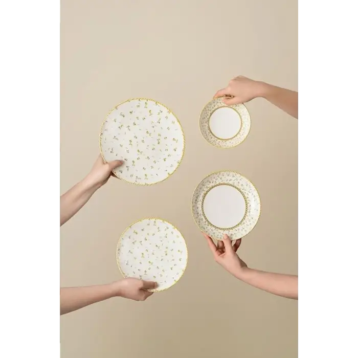 Fiore 24 Parça 6 Kişilik Yemek Takımı