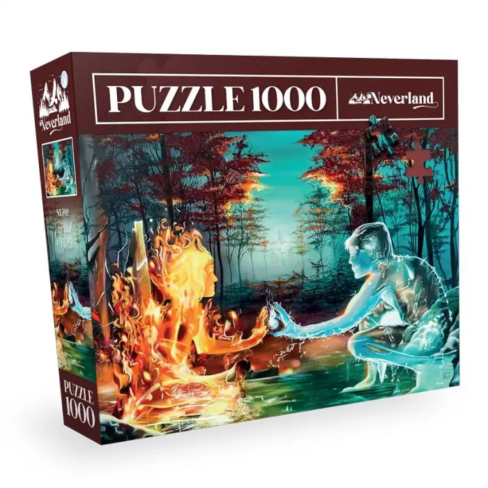 Fıre And Water (Ateş ve SU) 1000 Parça Puzzle